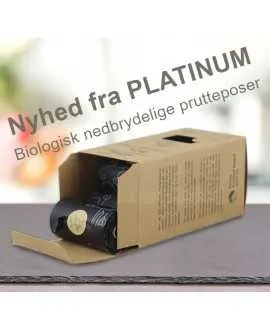 Biologisk nedbrydelige prutteposer 8 ruller á 15 stk