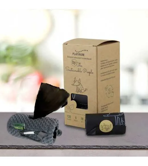 Pose holder + 8 ruller Bionedbrydelige prutteposer PLATINUM Pose holder + 8 ruller Bionedbrydelige prutteposer PLATINUM