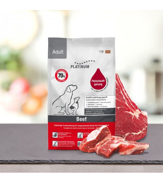 3 x 1,5 kg PLATINUM Oksekød voksen Hundefoder PLATINUM Adult Hundefoder Oksekød og Kartoffel er et sundt komplet hundefoder der 3 x 1,5 kg PLATINUM Oksekød voksen Hundefoder PLATINUM Adult Hundefoder Oksekød og Kartoffel er et sundt komplet hundefoder der