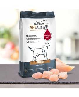 2 x 5 kg PLATINUM Vetactive Senior Hundefoder