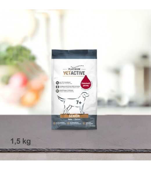 1,5 kg PLATINUM Vetactive Senior Hundefoder PLATINUM 1,5 kg PLATINUM Vetactive Senior Hundefoder PLATINUM