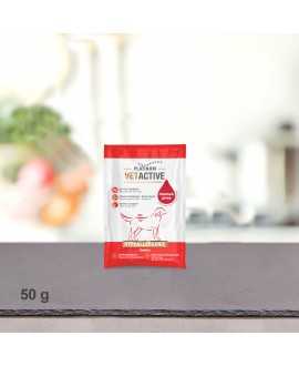 50 gram PLATINUM Vetactive Hypoallargenic Hundefoder foderprøve