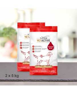 10 kg PLATINUM Vetactive Hypoallergenic Hundefoder
