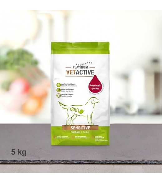 5 kg PLATINUM Vetactive Sensitiv Hundefoder Med PLATINUM VETACTIVE Sensitive tilbyder vi din firbenede ven komplet ernæring med 5 kg PLATINUM Vetactive Sensitiv Hundefoder Med PLATINUM VETACTIVE Sensitive tilbyder vi din firbenede ven komplet ernæring med