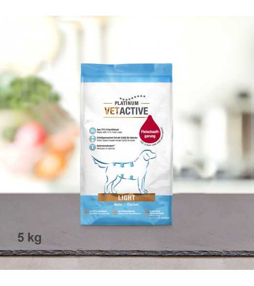 5 kg PLATINUM Vetactive Light Hundefoder