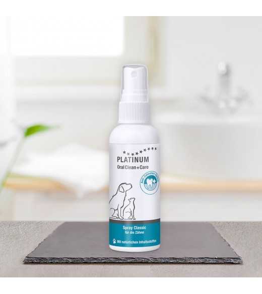 PLATINUM Oral Clean + Care Spray Classic 100 ml OralClean +Care Classic Spray fjerner tandsten, plaque og dårlig ånde, kan anven PLATINUM Oral Clean + Care Spray Classic 100 ml OralClean +Care Classic Spray fjerner tandsten, plaque og dårlig ånde, kan anven
