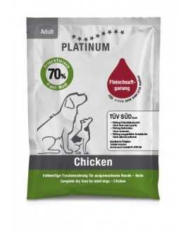 Prøve pakke med foderprøver + Brochure 4 x 50 gram smagsprøve på PLATINUM Hundefoder samt en brochure. PLATINUM
