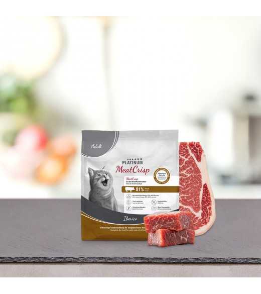 400 gram PLATINUM MeatCrisp Adult Iberico kattemad