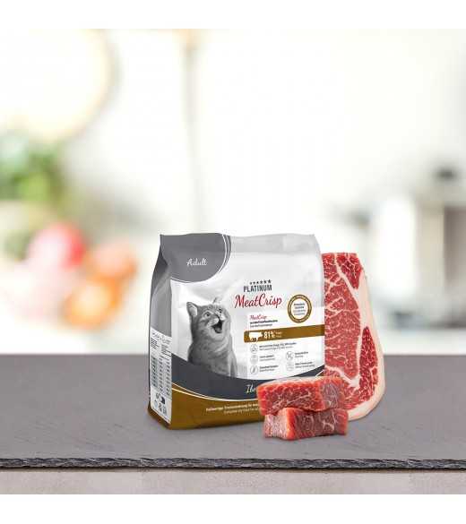16 x 400 gram PLATINUM MeatCrisp Adult Iberico kattemad 16 x 400 gram PLATINUM MeatCrisp Adult Iberico kattemad