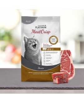 12 kg PLATINUM MeatCrisp Adult Iberico kattemad