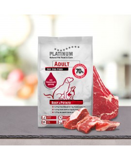 15 kg Platinum Oksekød Adult Hundefoder Platinum - 1
