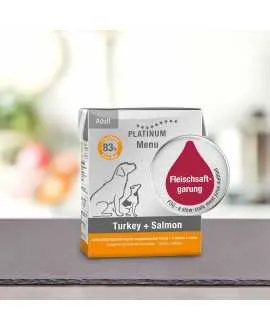 Stor PLATINUM Menu Kalkun og Laks 375 gram PLATINUM