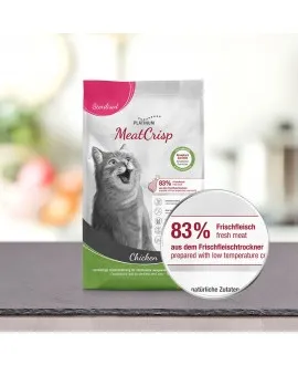 12 kg PLATINUM MeatCrisp Sterilised Chicken kattemad Kattemad fra PLATINUM som din kat vil elske. For første gang har en Freshme