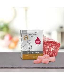 Mellem PLATINUM Menu Iberico og Kalkun 185 gram PLATINUM