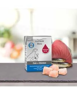 Mellem PLATINUM Menu Fisk og Kylling 185 gram