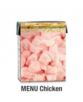 1/1 karton mellem PLATINUM Menu Kylling 12 x 185 gram 
