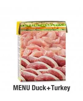 1/1 karton mellem PLATINUM Menu And og Kalkun 12 x 185 gram 