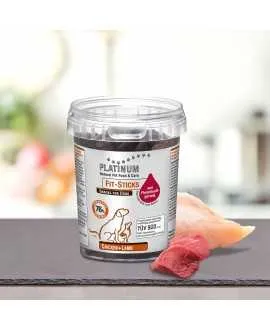 4 stk PLATINUM Fit-Stick Kylling og Lam 300 gram 