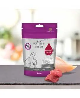 Kylling og Lam - PLATINUM Click-Bits - 150 gram - Bløde og sunde godbidder