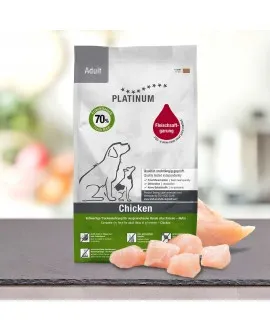 10 kg PLATINUM Kylling voksen Hundefoder