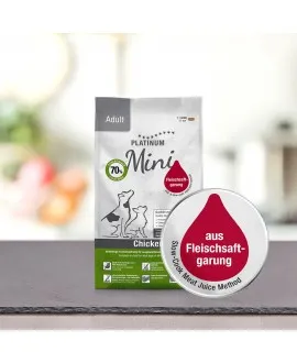 900 g PLATINUM MINI Kylling voksen Hundefoder PLATINUM