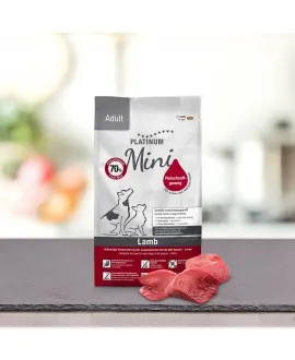 900 g PLATINUM MINI Lam Voksen hundefoder