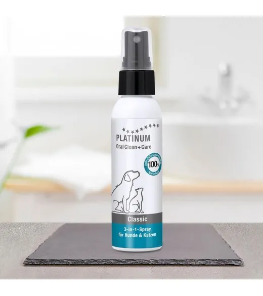 PLATINUM Oral Clean + Care Spray Classic 65 ml OralClean +Care Classic Spray fjerner tandsten, plaque og dårlig ånde, kan anvend PLATINUM Oral Clean + Care Spray Classic 65 ml OralClean +Care Classic Spray fjerner tandsten, plaque og dårlig ånde, kan anvend
