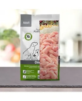 10 kg PLATINUM Kylling voksen Hundefoder 
