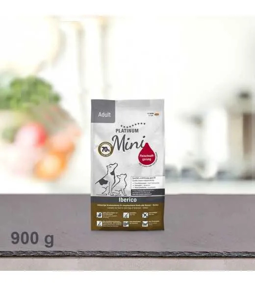 900 g PLATINUM MINI Iberico voksen hundefoder PLATINUM 900 g PLATINUM MINI Iberico voksen hundefoder PLATINUM