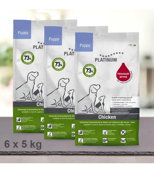 30 kg PLATINUM PUPPY CHICKEN HVALPEFODER 