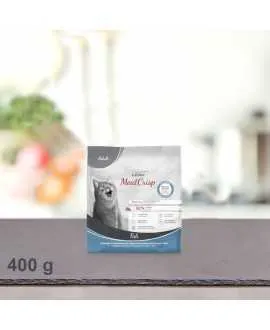 400 gram PLATINUM MeatCrisp Adult Fish kattemad PLATINUM