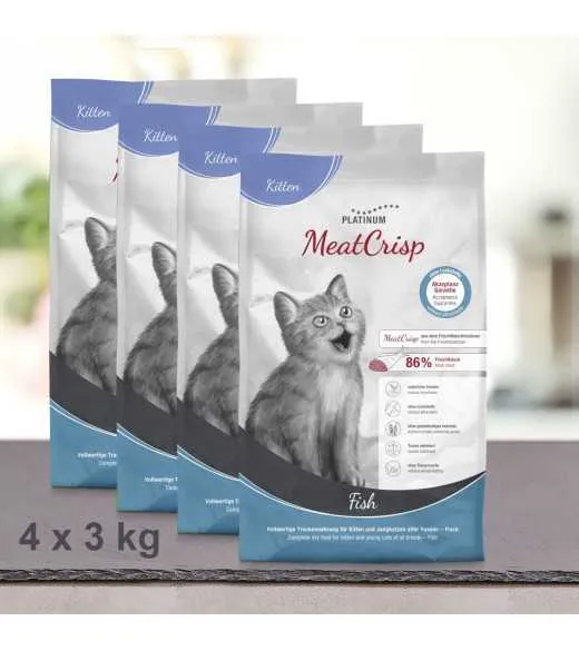 12 kg PLATINUM MeatCrisp Kitten Fish killingemad 12 kg PLATINUM MeatCrisp Kitten Fish killingemad