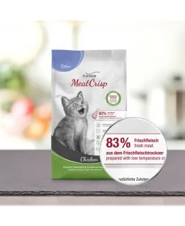 1,5 kg PLATINUM MeatCrisp Kitten Chicken killingemad Kattemad fra PLATINUM&nbsp;som din killing vil elske. For første gang har en Fre